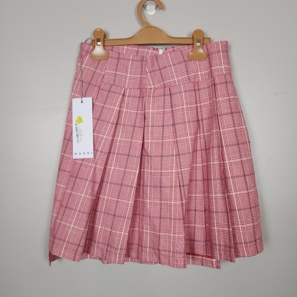 Marni plaid skirt, size 10, nwt